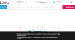 Desktop Screenshot of patriziahotel.it